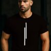 Apex Line T-Shirt – Minimalist Black