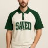 Faith & Grace Raglan Polo – Collegiate Green Edition