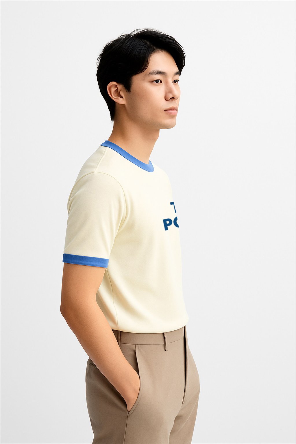 Positive Vibe Ringer Tee - Image 3