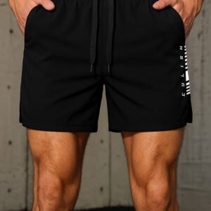 Shadow Core Men's Essential Gym Shorts | Quick-Dry Training Wear
