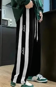 FASHION DOUBLE STRIPE TRACK PANT